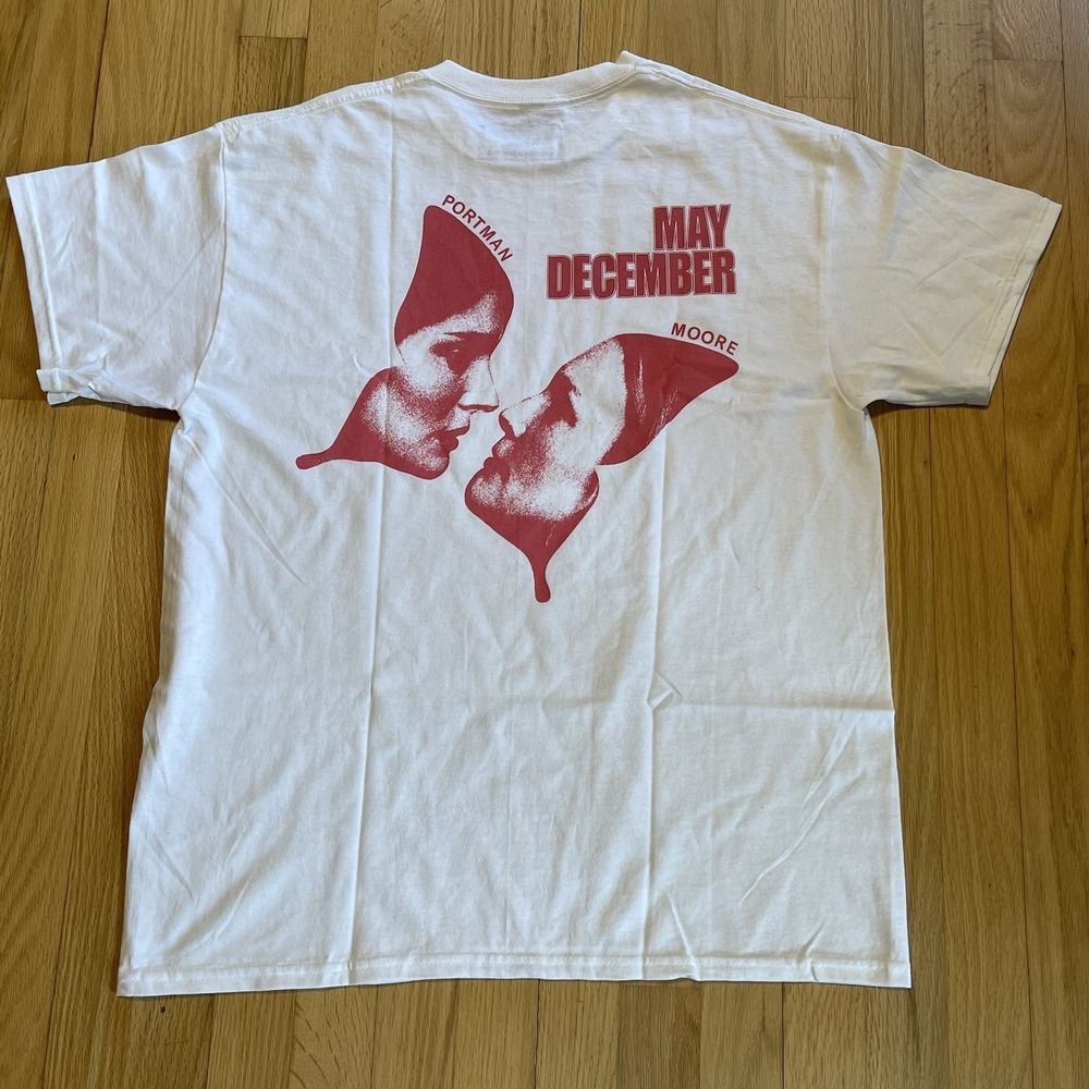 May December A Film By Todd Haynes Netflix T-Shirt Size Large Natalie Portman